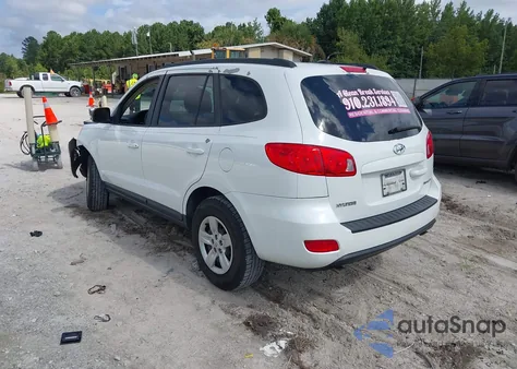 2009 Hyundai Santa Fe Gls z USA, uszkodzony, nr VIN 5NMSG13D69H269934